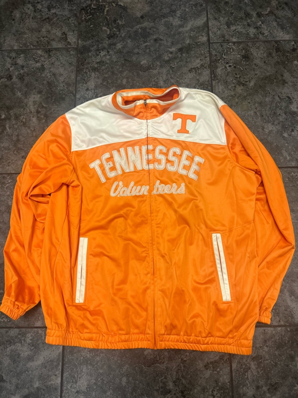 Tennessee Volunteers Orange & White Collegiate Windbreaker Jacket